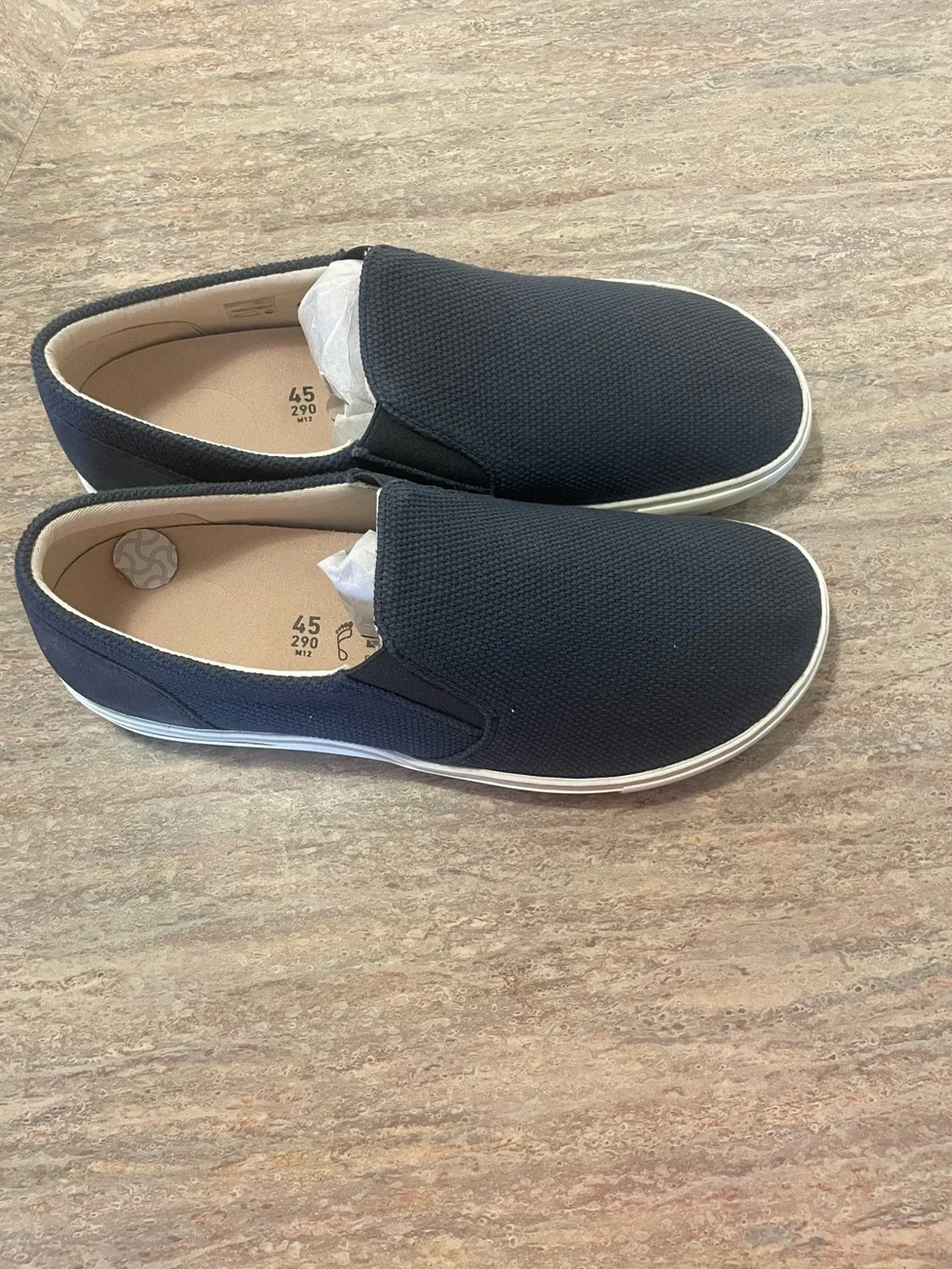 Birkenstock Men's Slip-On Oswego Midnight Blue men's size 12